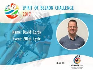 Spirit of Belron Challenge 2017 – David Corby Interview