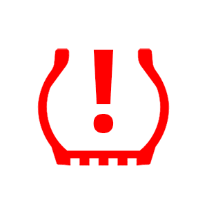 Tyre Pressure Monitoring Warning Light